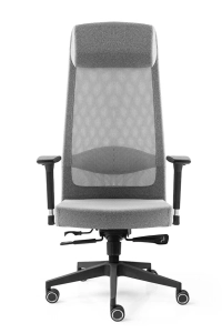 Business Çalışma Koltuğu Kumaş Gri